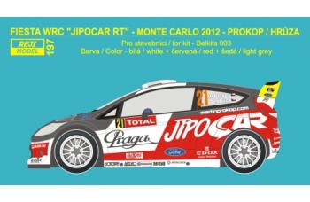 Decal – Ford Fiesta WRC - Rallye Monte Carlo 2012 – Prokop